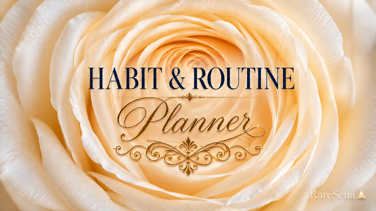 Habit and Routine Planner